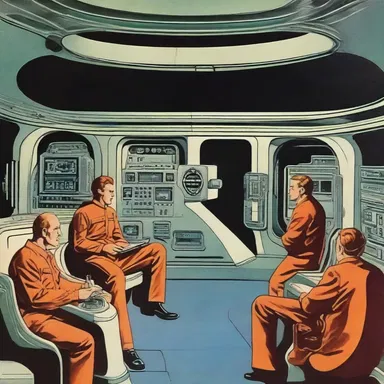 In the science fiction novel, the seneschal of the spaceship ensured that all on-board systems were functioning properly.