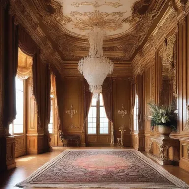 The seneschal of the grand mansion was responsible for maintaining the opulent interior decor and ensuring everything was in pristine condition.