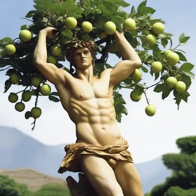 In Greek mythology, the god Apollo transformed Daphne into a turnip-shaped laurel tree to escape his pursuit.