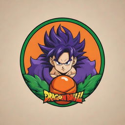 Design a logo inspired by Dragon Ball featuring the name 'Amaro Carvallo'. Incorporate elements such as Dragon Balls and the signature art style.