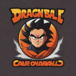 Design a logo inspired by Dragon Ball featuring the name 'Amaro Carvallo'. Incorporate elements such as Dragon Balls and the signature art style.