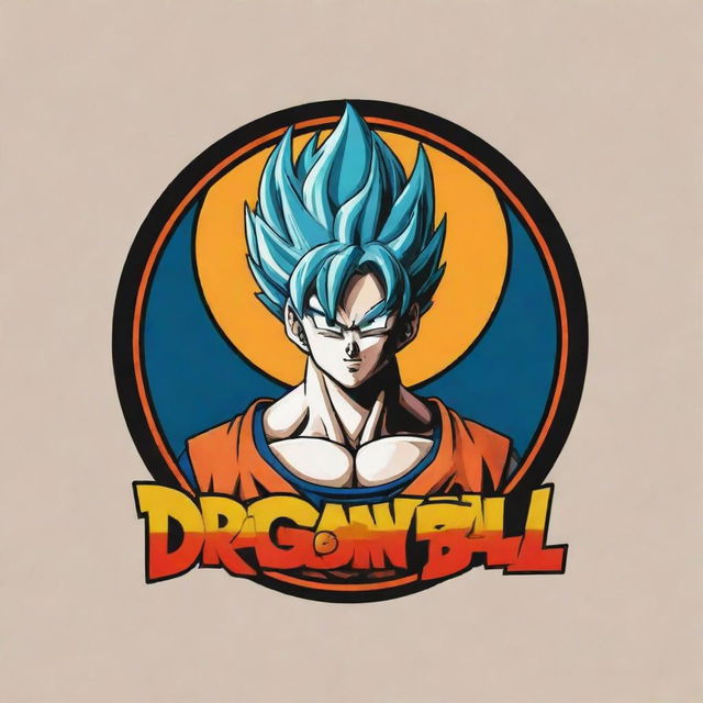 Design a Dragon Ball themed logo prominently featuring the name 'Amaro Carvallo'. Include iconic imagery from the anime.