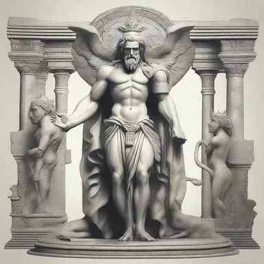 In ancient mythology, tales were often told about powerful hominal beings who possessed incredible abilities and wisdom.