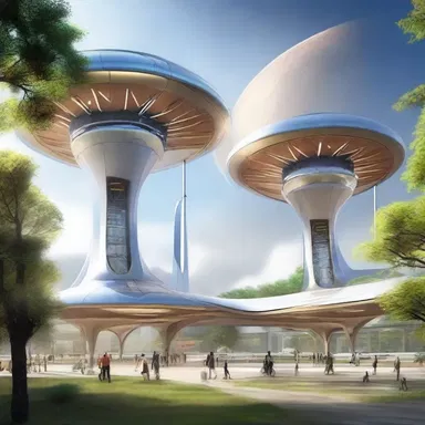 In the futuristic world, humans extracted energy from briarwood to power their advanced spacecrafts.