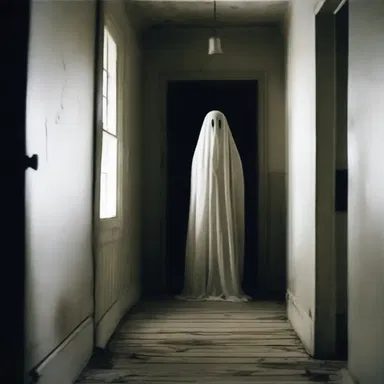 The unexpressible fear paralyzed me as I watched the ghostly figure creep closer.