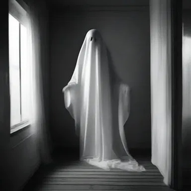 The unexpressible fear paralyzed me as I watched the ghostly figure creep closer.