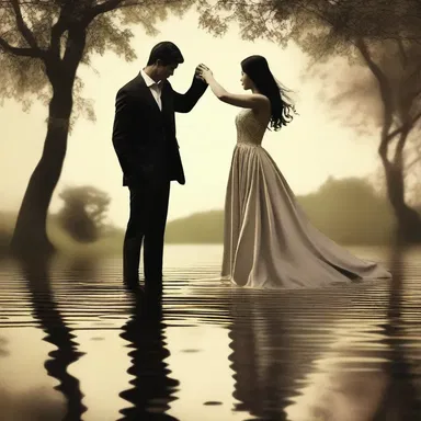 Their love for each other was so strong that it was unexpressible in mere words.