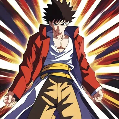 The anime depicted the protagonist undergoing an unexpressible transformation, gaining immense power.