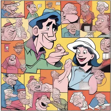 The artist skillfully used vibrant colors and dynamic illustrations to capture the unexpressible emotions of the characters in the comic strip.