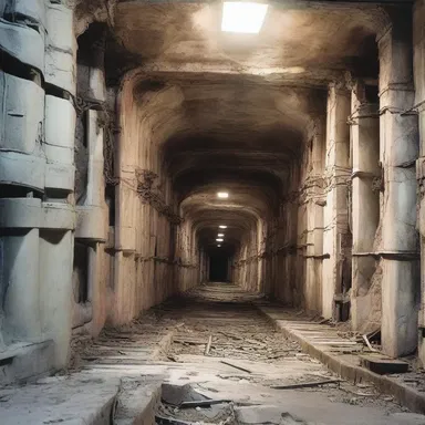 In the science fiction novel, the protagonist discovers a hidden reseau of interconnected underground tunnels.