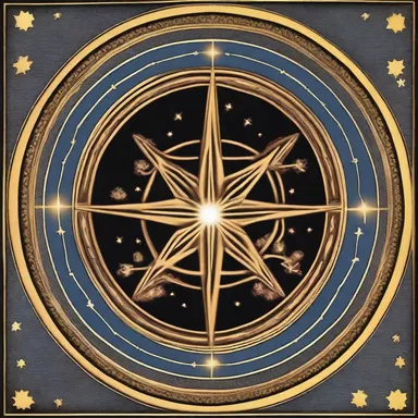 In some religious texts, it is believed that the stars form a divine reseau, mapping the path to enlightenment.