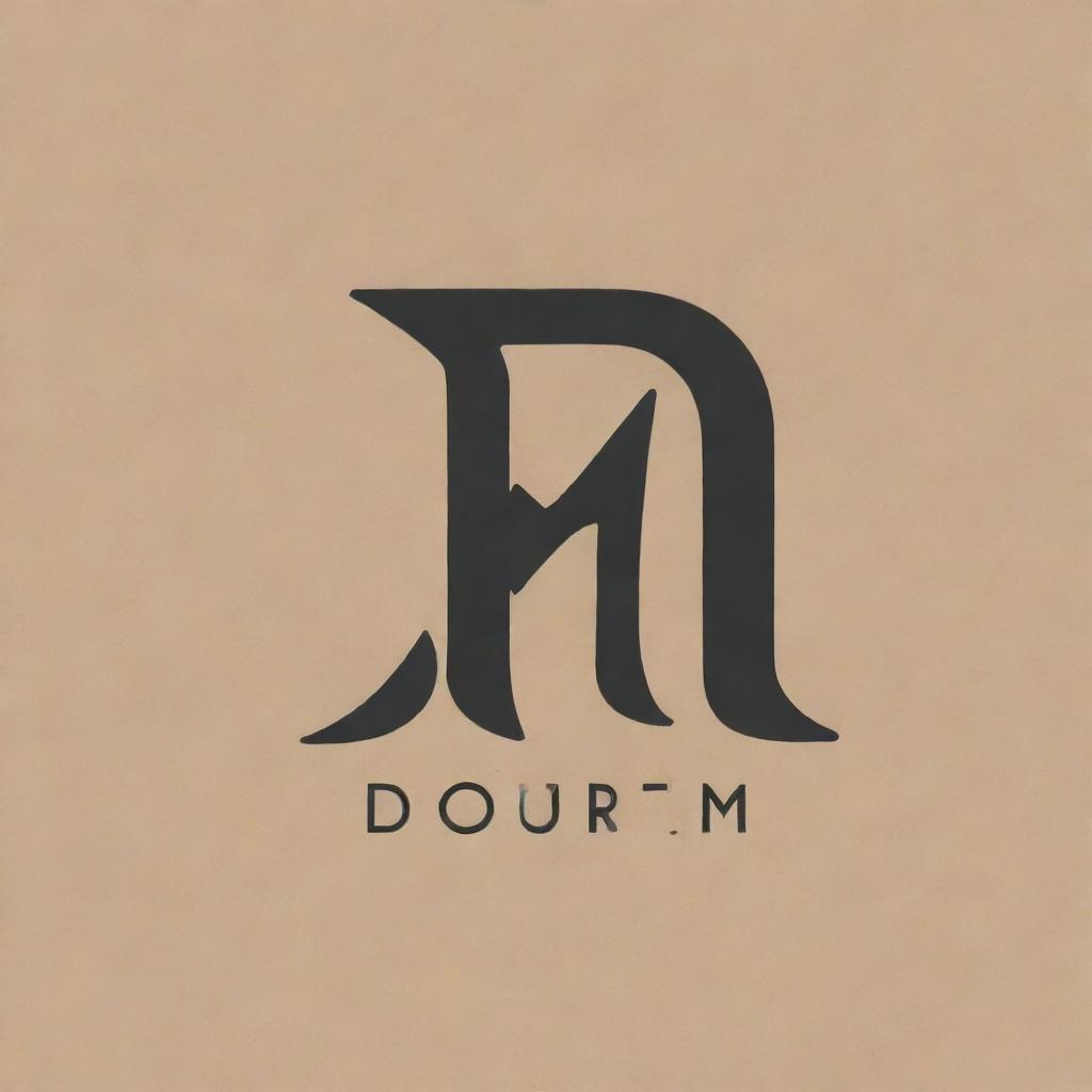 Create a logo for a multi-service shop named 'Double M' that deals in stationery items, print out services, and documentation services. The logo should convey professionalism and convenience, incorporating elements related to stationery and print/documentation services.