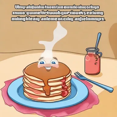 Why did the pancake go to therapy? Because it was tired of feeling churning emotions every morning!