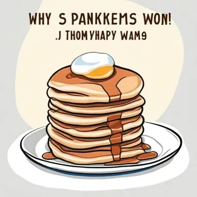 Why did the pancake go to therapy? Because it was tired of feeling churning emotions every morning!