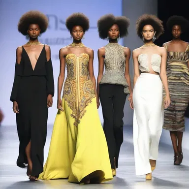 The fashion designer's collection received a shout out from the industry experts for its innovative and bold designs.