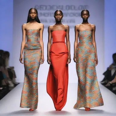 The fashion designer's collection received a shout out from the industry experts for its innovative and bold designs.
