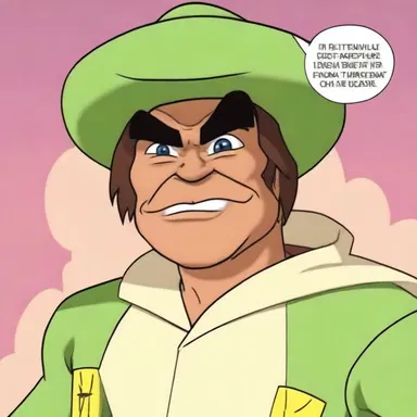 In the animated series, the character would often shout out phrases like 'Geronimo!' or 'To infinity and beyond!'