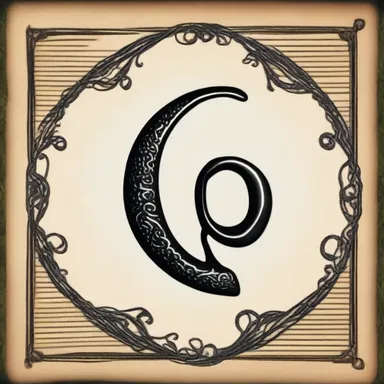 The wizard's spell book contained peculiar symbols, including the interrobang to represent a powerful and enigmatic spell.