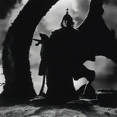 The movie soundtrack featured the haunting tone of the krummhorn, enhancing the dramatic atmosphere of the scene.