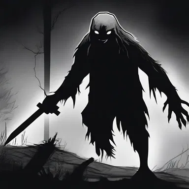 In the eyeless darkness, a terrifying creature lurked, waiting to strike.