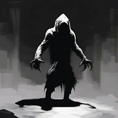 In the eyeless darkness, a terrifying creature lurked, waiting to strike.