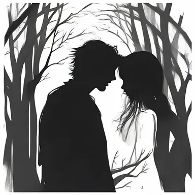 In the eyeless darkness, their love for each other was the only light they needed.
