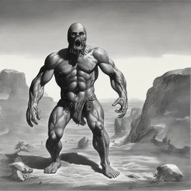 During ancient times, the Greeks believed that the eyeless Cyclops roamed the land.
