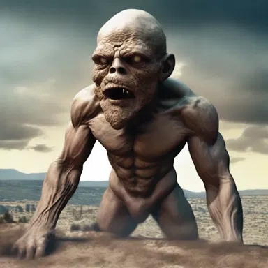 During ancient times, the Greeks believed that the eyeless Cyclops roamed the land.