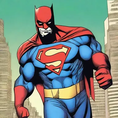 The superhero's short-term goal was to defeat the supervillain and save the city.