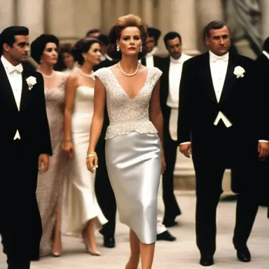 In the film, the protagonist's unseasonable choice of attire during a formal event served as a symbol of their rebellious nature and disregard for societal norms.
