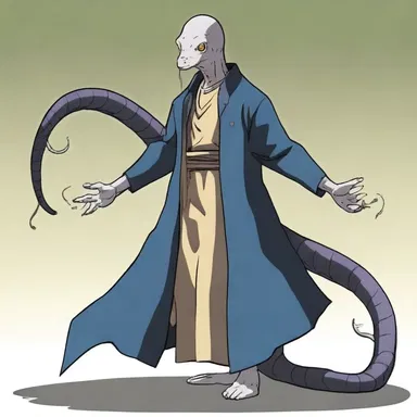 The lamper eel character in the anime possessed supernatural powers and served as a formidable opponent for the protagonists.