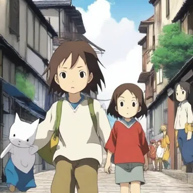 The anime film 'Spirited Away' captivated audiences on the silver screen with its stunning animation.