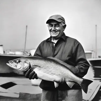 During the 19th century, the abundance of sea bass in the Atlantic coast was a significant factor in the coastal communities' thriving fishing industry.