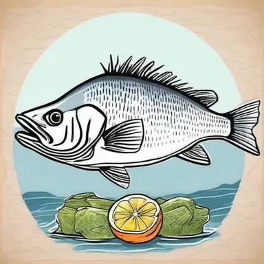 According to Greek mythology, sea bass were known as the messengers of Poseidon, the god of the sea.