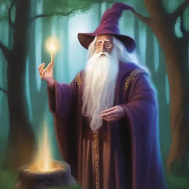 In the mystical land of Maldoria, the wizard had the ancient spells down pat.