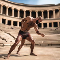 The intensity of the MMA fight in ancient Greece reaches a new high