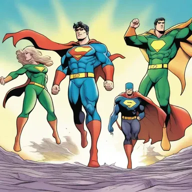 In the superhero comic series, the eldest sibling possesses the most powerful abilities.