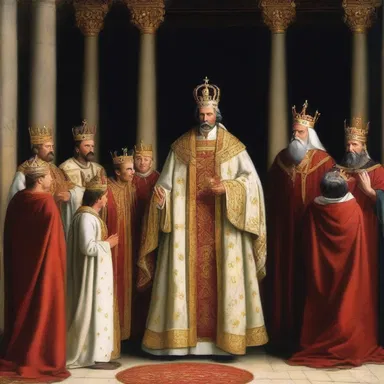 The eldest son of the king was the rightful heir to the throne and assumed the responsibilities of ruling the kingdom.