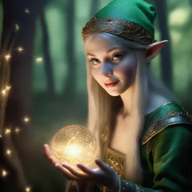 In the fantastical world of elves and magic, a photometrician with extraordinary abilities could manipulate light to create illusions and enchanting spectacles.