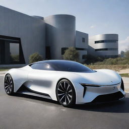 Futuristic cars with sleek designs, innovative technology features, and emission-free propulsion systems.