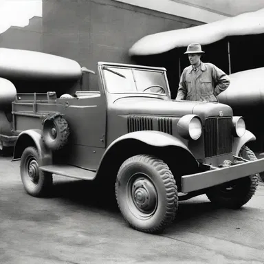 During World War II, the auto-mechanics played a crucial role in keeping military vehicles operational on the front lines.