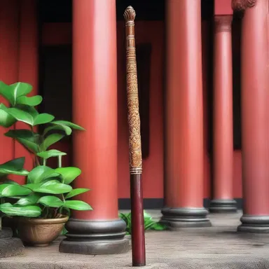 According to ancient mythology, the gods used a malacca cane as a symbol of their authority.