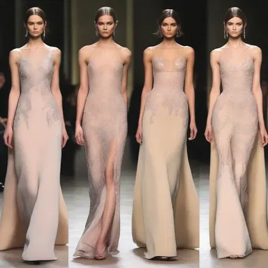 The fashion designer showcased a collection of elegant evening gowns that were easy to undress from.