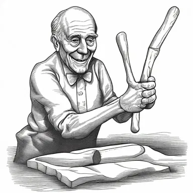 Why did the engraver always carry a graving tool? Because he wanted to carve out a funny bone!