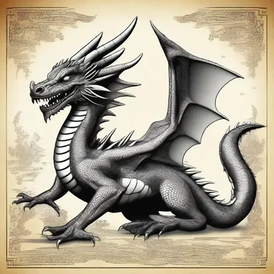 Dragons are often depicted as divine creatures in many Asian religions.