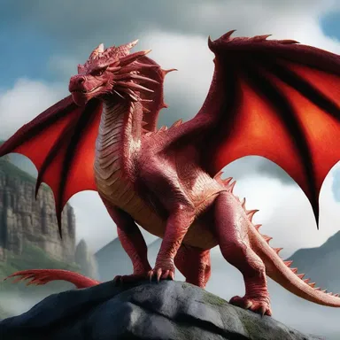 The movie introduced a majestic dragon character that captured the audience's imagination.