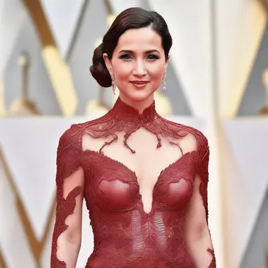 The actress arrived at the red carpet event wearing a stunning dragon-inspired gown, designed with intricate scales and embroidery.