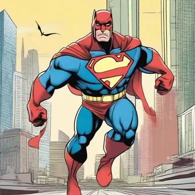 In the superhero comic book, the character possesses great dignity as they protect the city from evil.