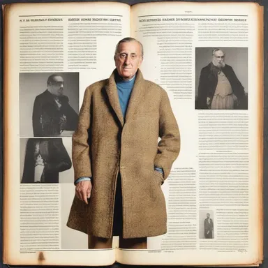 The fashion magazine featured an article on a famous transferor who donated his extensive clothing collection to a museum.