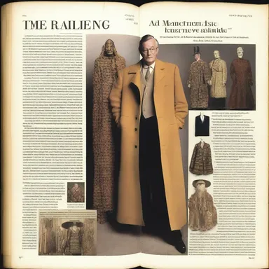 The fashion magazine featured an article on a famous transferor who donated his extensive clothing collection to a museum.
